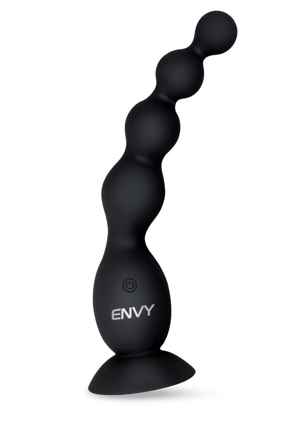 Flexi Beads | Remote-Controlled Vibrating Anal Beads with Suction Base