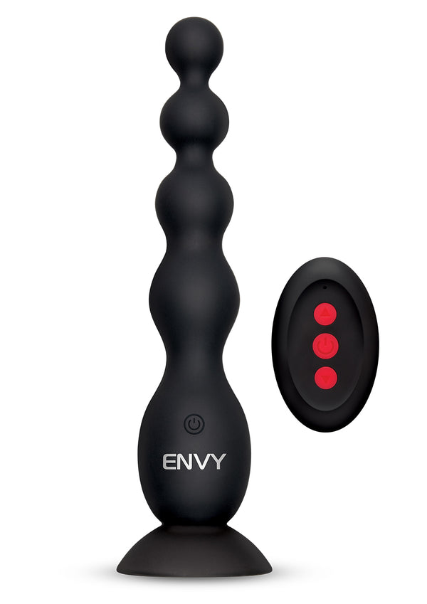 Flexi Beads | Remote-Controlled Vibrating Anal Beads with Suction Base