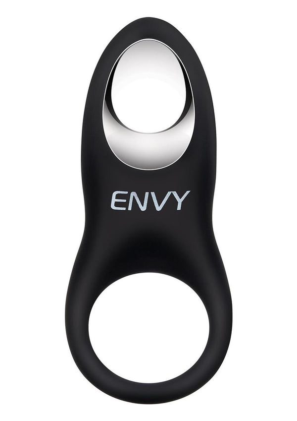 Envy Imprint Textured Stamina Ring - Black