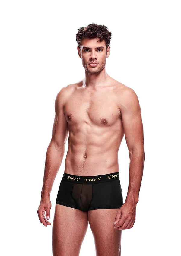 Envy Mesh Short Boxer - Black - Large - Medium