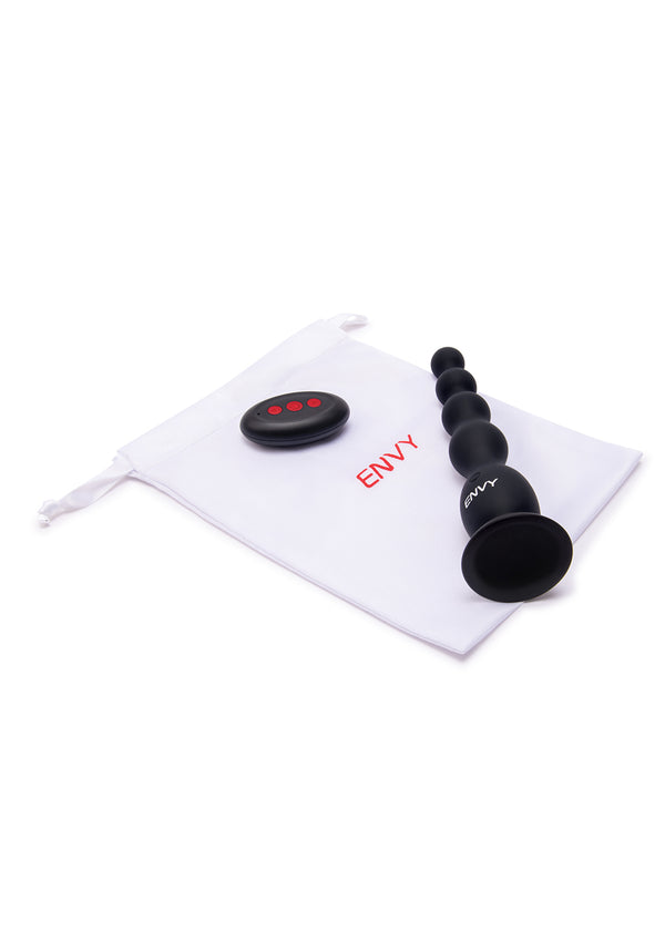 Flexi Beads | Remote-Controlled Vibrating Anal Beads with Suction Base Envy Menswear Flexi Beads | Remote-Controlled Vibrating Anal Beads with Suction Base Envy Menswear