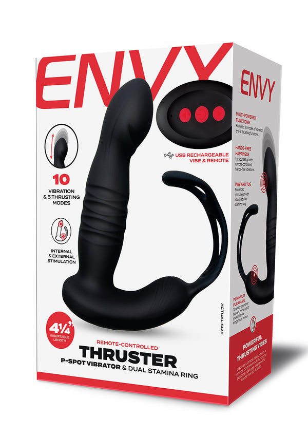 Thruster | Remote-Controlled P-Spot Vibrator & Dual Stamina Ring