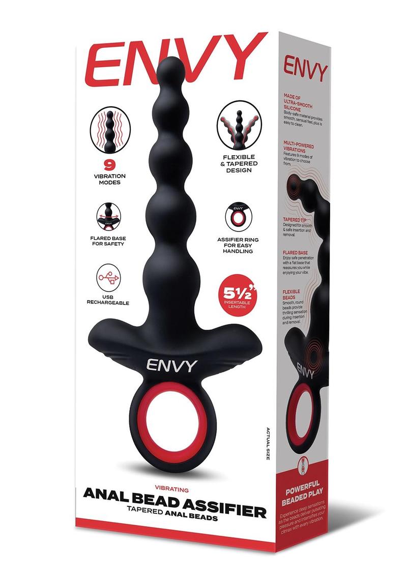 Assifier | Vibrating Tapered Anal Beads Envy Menswear Assifier | Vibrating Tapered Anal Beads Envy Menswear