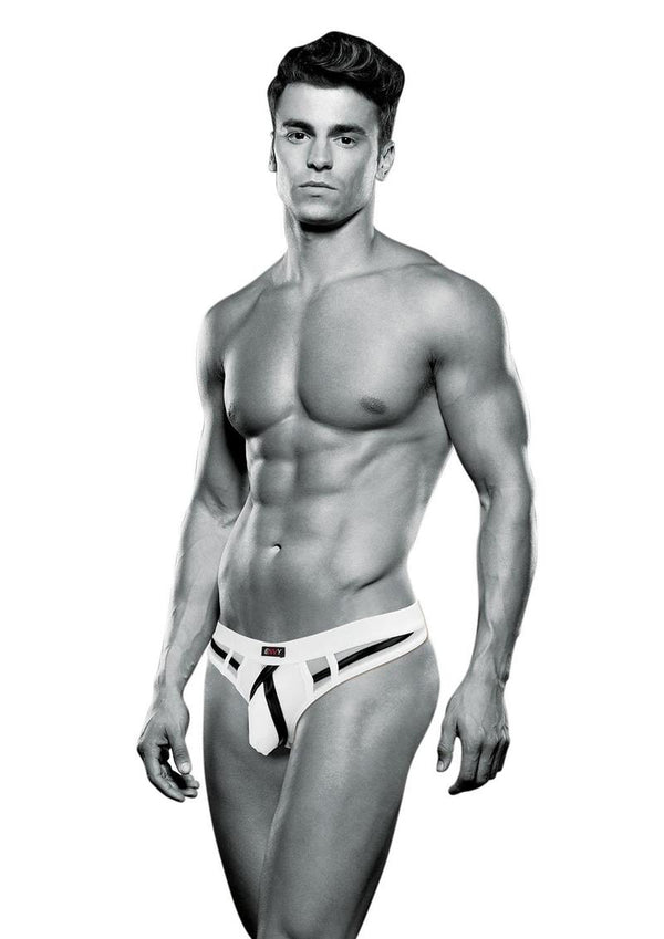 Envy Bulge Thong - White - Medium/Small