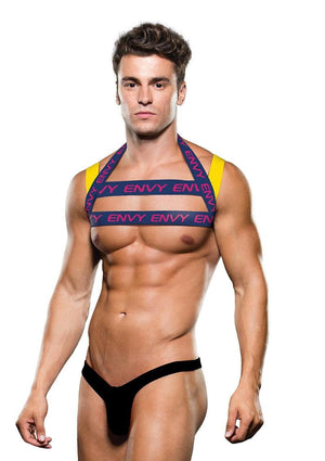 Envy Logo Harness - Blue/Yellow - Medium/Small
