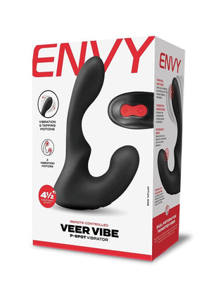 Envy Remote Rotating Prostate Vibe - Black