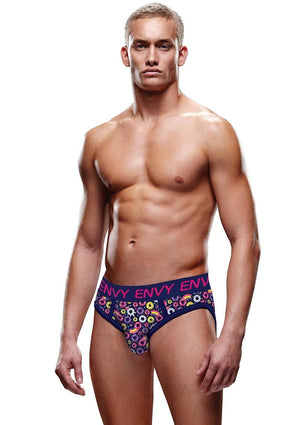 Unicorn and Donuts Bubble Butt Jock - Blue - Medium/Small